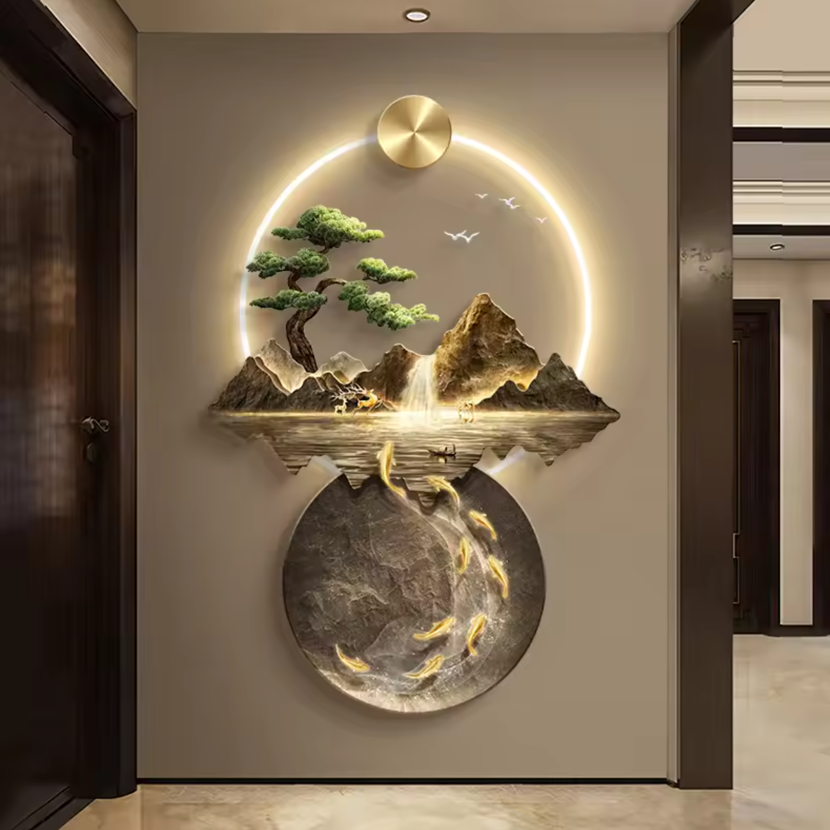 LunaVista™ – Modern LED Landscape Wall Art