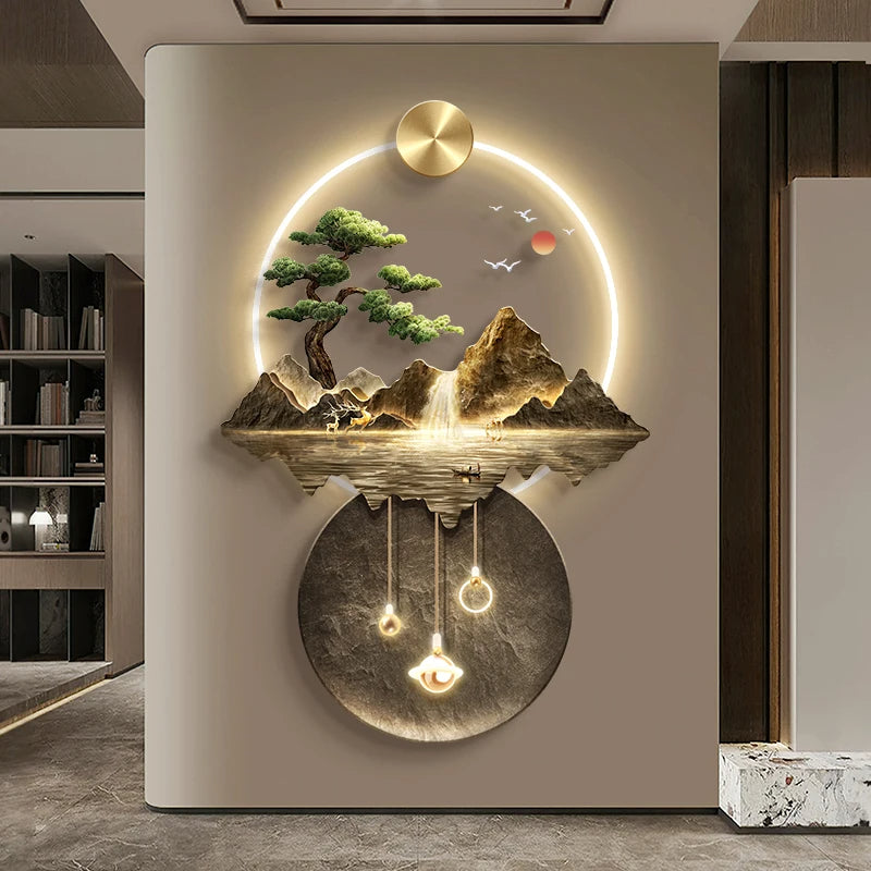 LunaVista™ – Modern LED Landscape Wall Art