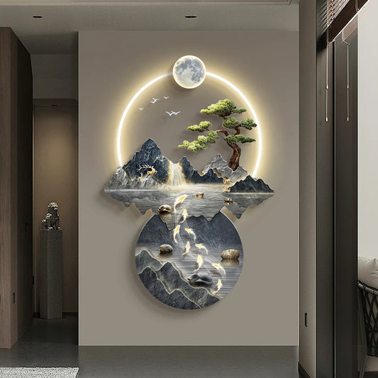 LunaVista™ – Modern LED Landscape Wall Art