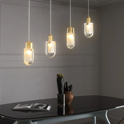 CrystalAura™ – Postmodern Copper & Crystal Chandelier